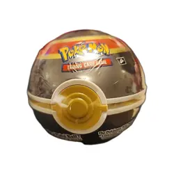 Luxury Ball Pokeball Tin 3 Booster Pack + 1 Coin Pokemon TCG Factory Sealed H24 - Image 1