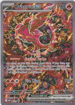 ORICORIO EX Black Star Promo 024 Phantasmal Flames UPC Pokemon TCG NM - Image 1
