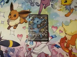 Pokemon TCG Mew EX 216/091 Paldean Fates Full Art Shiny Ultra Rare - Image 1