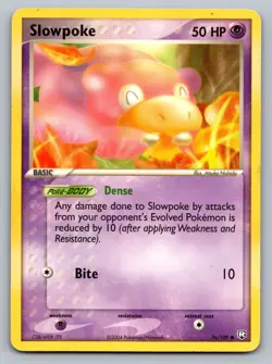 Pokemon TCG Team Rocket Returns Slowpoke 76/109 - Image 1
