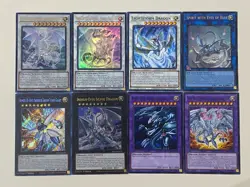 Yugioh Blue Eyes Deck Neo Ultimate Dragon Spirit Tyrant Azure Bystial Free Pack - Image 1