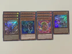 Yugioh Fire King Snake Eyes Deck Diabellstar Poplar Relinquished Anima Free Pack - Image 4