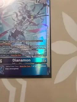 Dianamon BT22-077 SR Cyber Eden Digimon Card Game - Image 4
