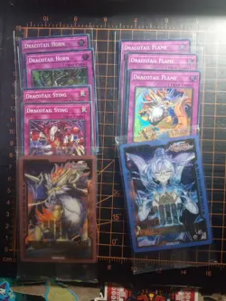 yugioh cards dracotail deck core most holo 1st edition new - Image 1
