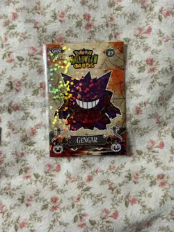 Pokemon Gengar Cosplay Holo Collectoons Halloween Card 27 Peru US Seller - Image 1
