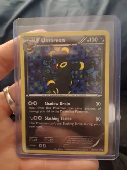 Umbreon BW93 Promo Holographic Rare Card Black Star Promo Pokemon TCG NM - Image 1