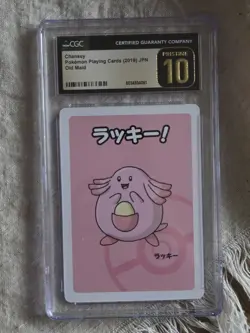 CGC Pristine 10 Chansey - Pokemon Playing Cards 2019 JPN Old Maid -Rare Japanese - Image 1