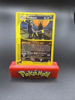 Umbreon Reverse Holo 41/147 Aquapolis English Pokemon Card WoTC E-Reader - Image 1