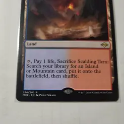 MTG: Scalding Tarn Card Regular Modern Horizons 2 254/303-NM - Image 2