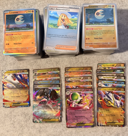 Mega Evolution Bulk Lot - 520+NM Cards - Pokemon - Base, Holos, Reverse, EX Incl - Image 1