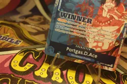 One Piece TCG Portgas D Ace OP07- 053 Tournament Pack 8 Winner Card NM - Image 5