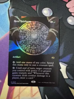 Herd Heirloom (Borderless) Tarkir: Dragonstorm Foil 347 MTG - Image 1