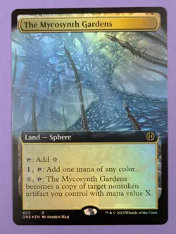 MTG Magic: Phyrexia: All Will Be One: The Mycosynth Gardens Foil #402 Rare - NM - Image 1