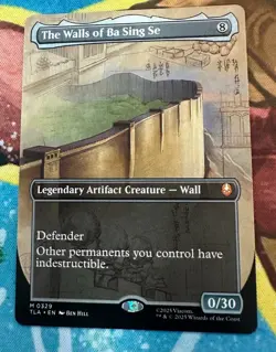 PRESALE The Walls of Ba Sing Se - Extended Art TLA NM MTG - Image 1