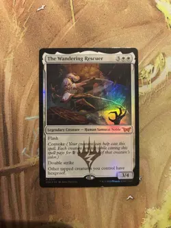 The Wandering Rescuer NM Foil Duskmourn: House Of Horrors MTG - Image 1