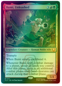 Bumi, Unleashed - Foil Avatar MTG - Image 1