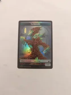 Saproling (0012) Dragon (0007) Token *FOIL* Ravnica Remastered NM MTG - Image 1