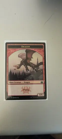 Dragon and Goblin Double-Sided Token Ravnica Allegiance: Guild Kits Regular - Image 1