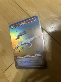 Sorcery Contested Realm ~ Alpha Exceptional Foil ~ Drought - Wow - Image 2