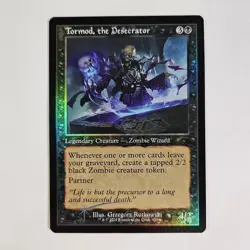 Tormod, The Desecrator Retro Foil Secret Lair: Zombie Bonus Old Border MTG - Image 1