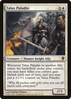 Played 21 Talus Paladin Rare Worldwake WWK MTG - Image 1