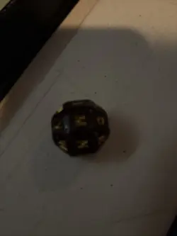 MTG Secret Lair Encyclopedia of Magic Countdown Kit D26 Spindown Die (A-Z) - Image 1