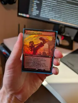 Firebending Student, Foil MTG Magic Buy A Box Promo Avatar On Hand - Image 1