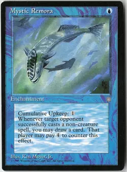 Mystic Remora 87 Common Ice Age NM/LP MTG - Image 1