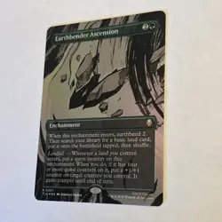 x1 Earthbender Ascension - Foil - Borderless R MTG Avatar: The Last Airbender M/ - Image 2