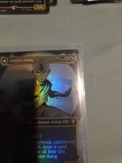 Avatar Aang (Borderless) Avatar: The Last Airbender Foil - Image 2
