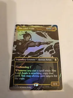 Fire Lord Azula Borderless FOIL 0313 MTG Avatar: TLA Nm/M *ON HAND* - Image 1