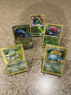 Pokemon TCG Venusaur Lot + Shadowless Bulbasaur - Image 1