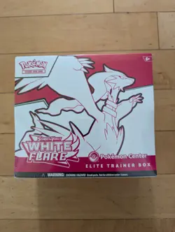 Pokemon Center Exclusive White Flare ETB Elite Trainer Box TCG New FREE SHIPPING - Image 1