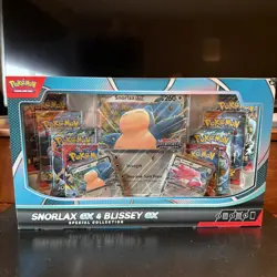 Pokemon Snorlax Ex & Blissey Ex Special Collection Box (NEW & SEALED) - Image 1