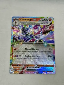 Pokemon TCG - Ceruledge ex #036 - Surging Sparks - Double Rare - Image 1