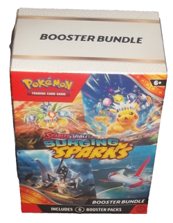 POKEMON SCARLET & VIOLET SURGING SPARKS BOOSTER BUNDLE {6 BOOSTER PACKS} NISB - Image 3