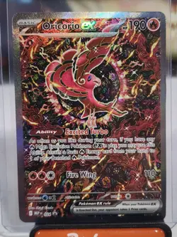 ORICORIO EX 024 Black Star UPC Promo Pokemon TCG Phantasmal Flames NM+ - Image 1