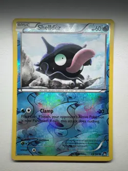 Pokemon TCG Shellder Reverse Holo 23/122 Breakpoint Near Mint - Image 1