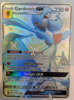 Pokemon TCG Gardevoir GX SV75/SV94 Hidden Fates: Shiny Vault Full Art Holo NM - Image 1