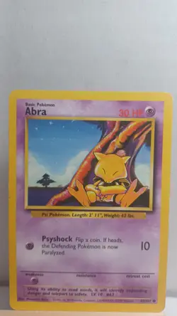 Abra [LP] - Pokemon TCG Base Set 43/102 [Common] - Image 1