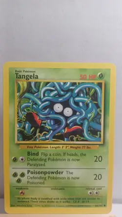 Tangela [LP] - Pokemon TCG Base Set 66/102 [Common] - Image 1
