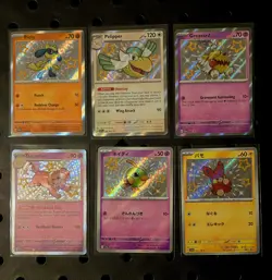 Pokemon TCG Paldean Fates Baby Shiny Lot Of 6 Nm+ -Dachsbun, Riolu, Pawmi - Image 1