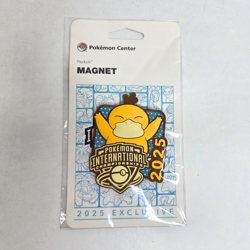 Pokemon Center NAIC 2025 Pokemon International Exclusive Psyduck Magnet - NEW - Image 1