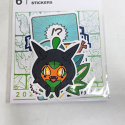 Pokemon Center NAIC 2025 Pokemon International Exclusive Stickers Set of 6 - NEW - Image 2