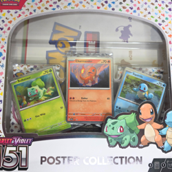Pokemon Scarlet & Violet 151 Factory Sealed 3 Booster Pack Poster Collection Box - Image 2