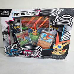 Pokemon Black Bolt White Flare 4 Booster Pack Victini Illustration Collection - Image 2