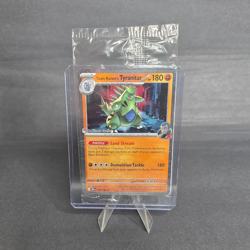 Pokemon TCG Team Rocket Tyranitar 096/182 Pokemon Center Exclusive 2025 Promo - Image 1
