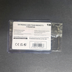 Pokemon TCG Team Rocket Tyranitar 096/182 Pokemon Center Exclusive 2025 Promo - Image 4