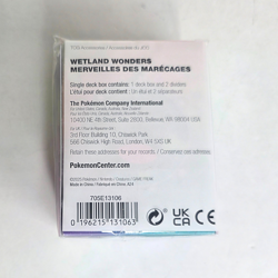Pokemon Center Wetland Wonders Deck Box Clodsire Paldean Wooper Pokemon - NEW - Image 5