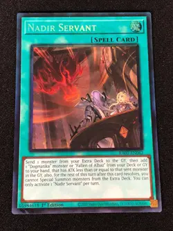 Yugioh Nadir Servant RA01-EN062 1st Collectors (NM) - Image 1